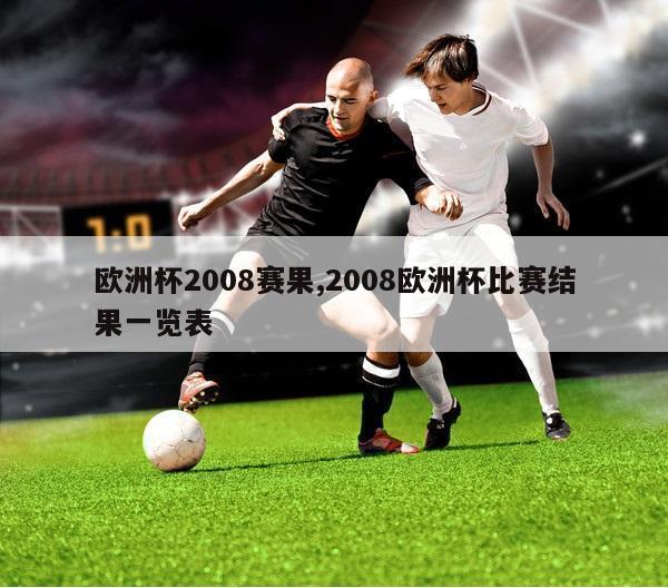 欧洲杯2008赛果,2008欧洲杯比赛结果一览表